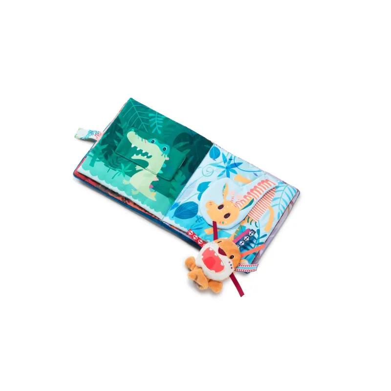 Livre en tissu bébé - Livre d'apprentissage Jack rugit LILLIPUTIENS