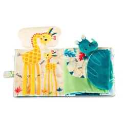 Livre en tissu bébé - Livre d'apprentissage Papa t'es où LILLIPUTIENS