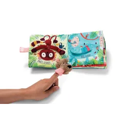 Livre en tissu pour bébé 12 mois