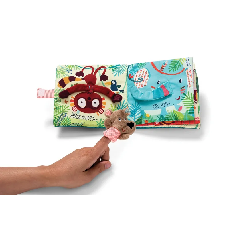 Livre en tissu pour bébé 12 mois